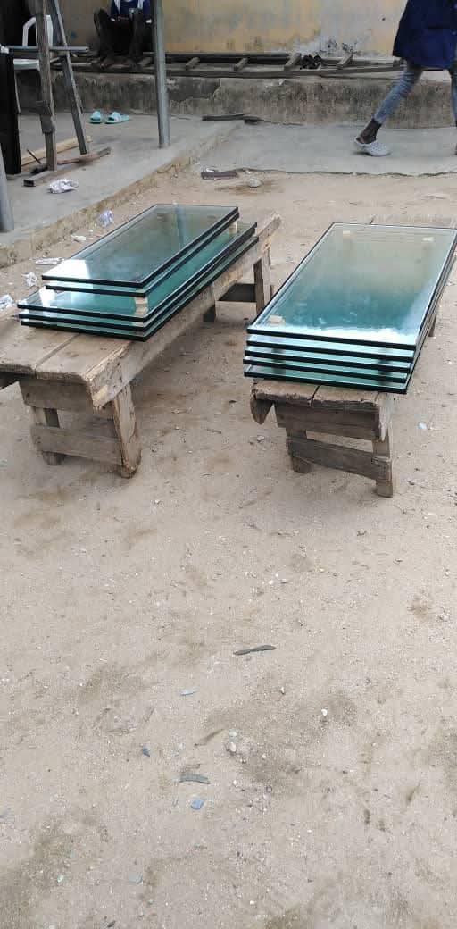 Sliding Glass Partition